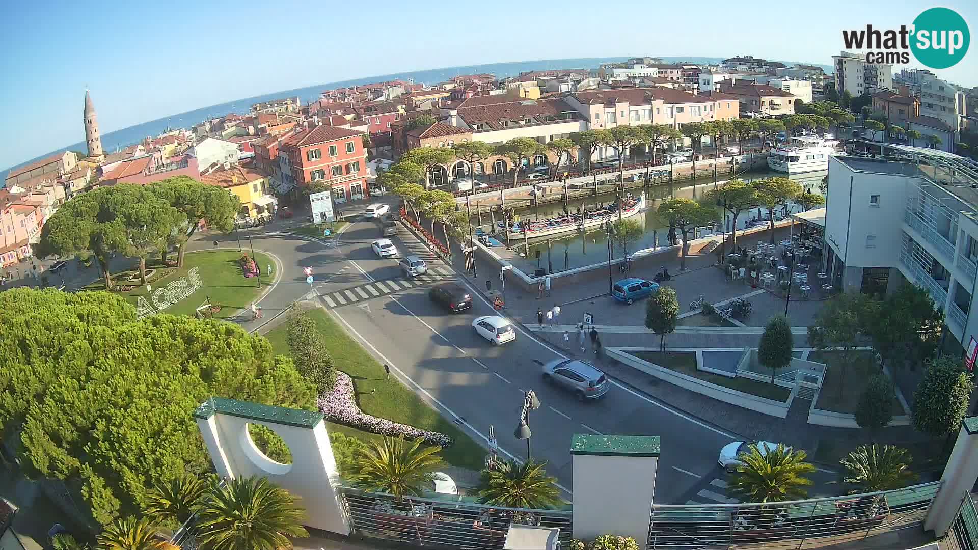 Webcam Panorama von Caorle – Hotel Cleofe