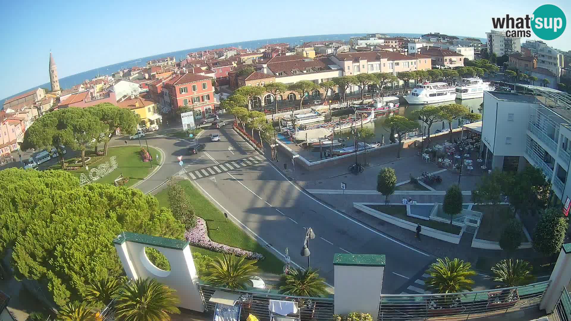 Hotel Cleofe Webcam Caorle – Entrata di Caorle