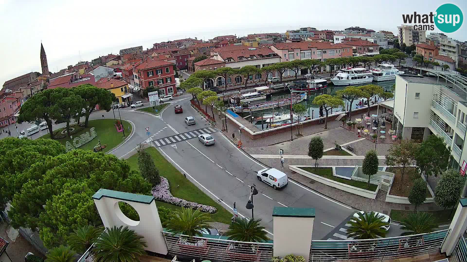 Webcam Panorama von Caorle – Hotel Cleofe