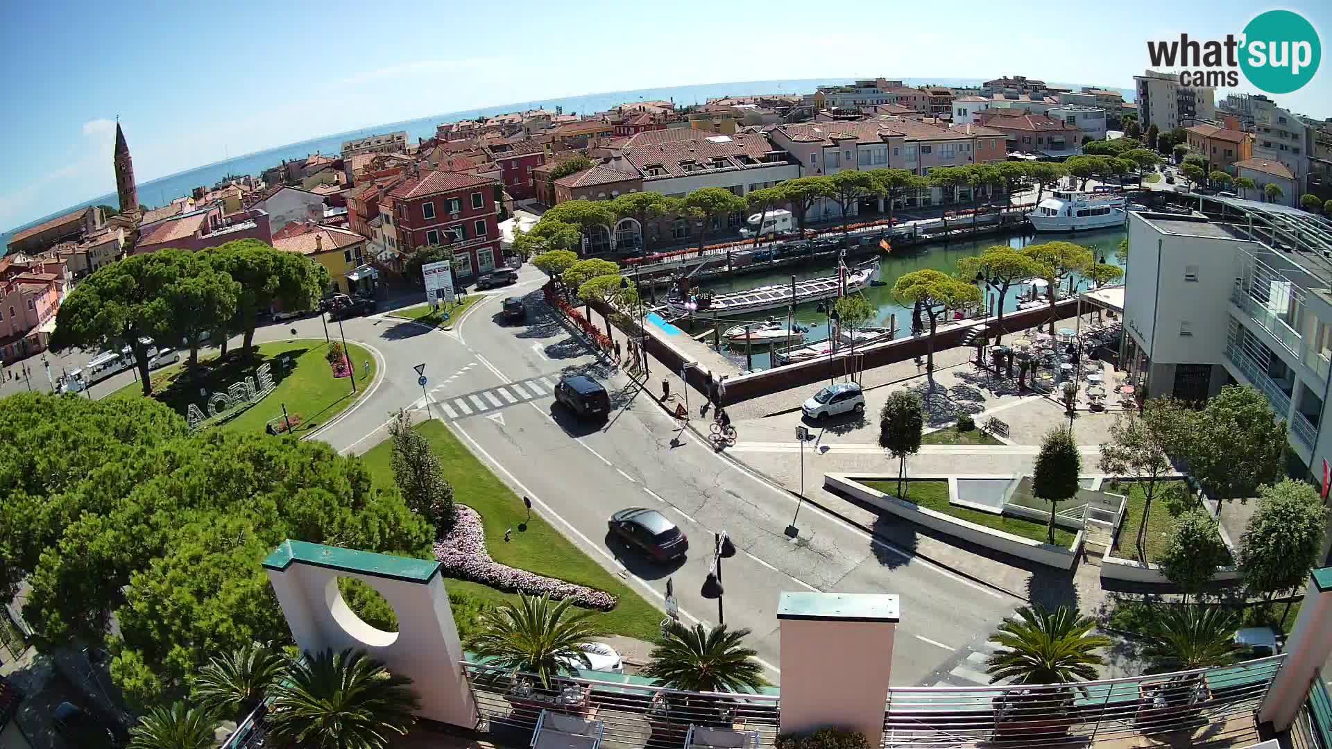 Hotel Cleofe Webcam Caorle – Entrata di Caorle