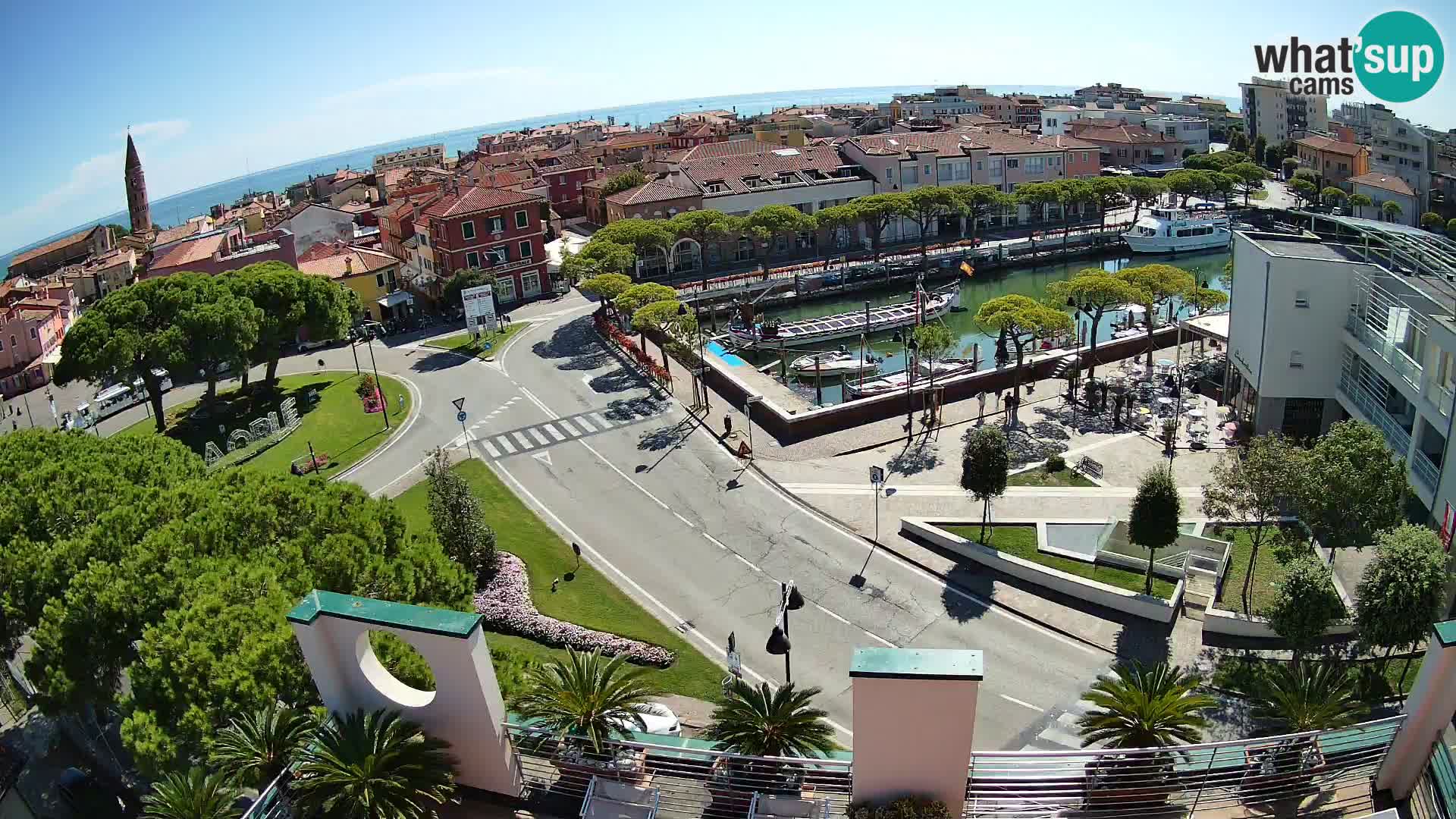 Webcam Panorama von Caorle – Hotel Cleofe