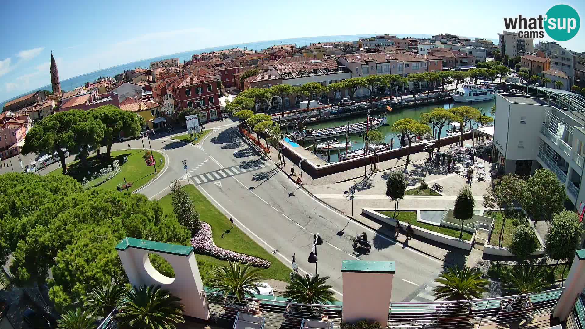 Ulaz u Caorle  Web kamera hotel Cleofe Caorle