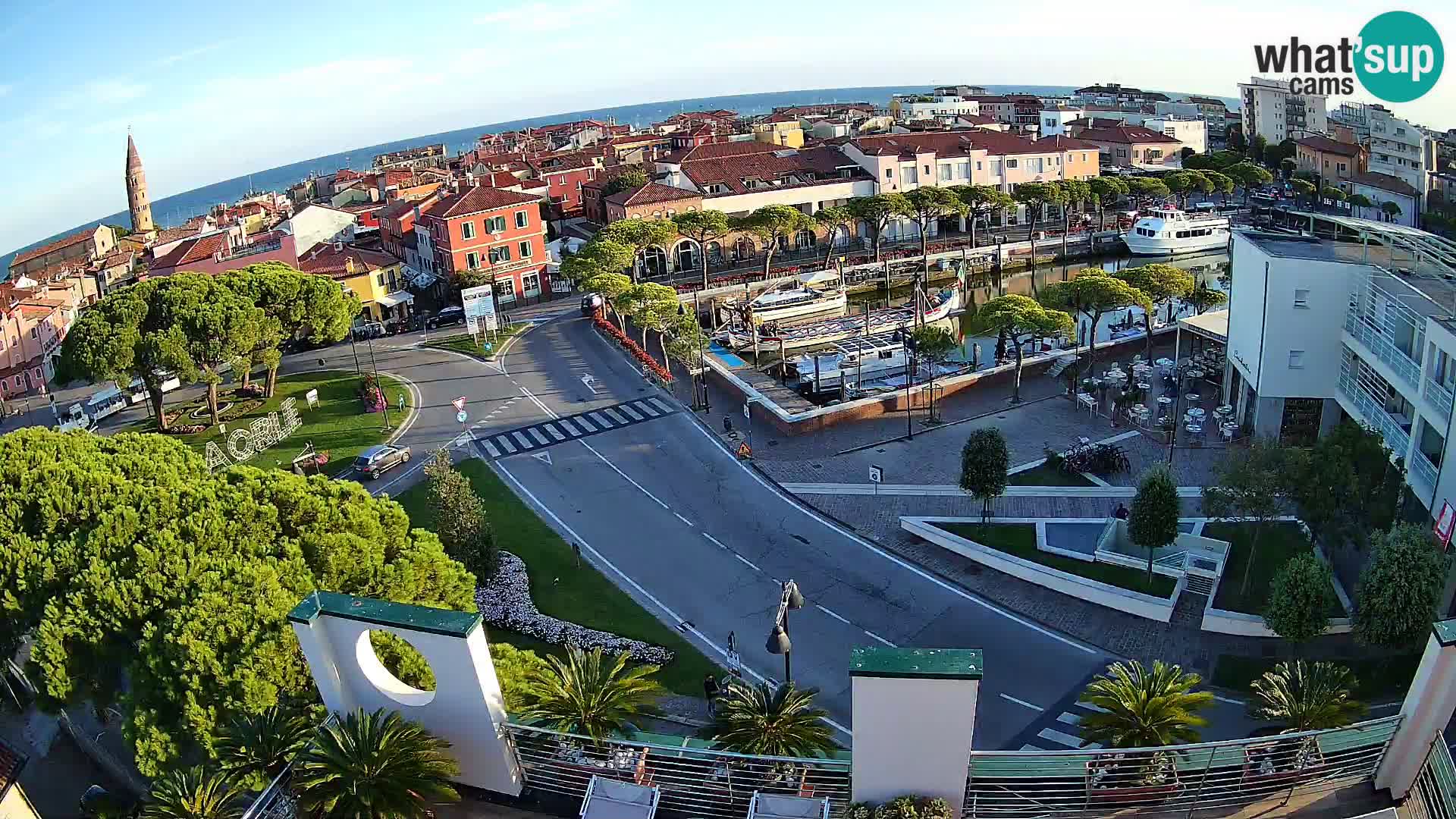Hotel Cleofe Webcam Caorle – Entrata di Caorle