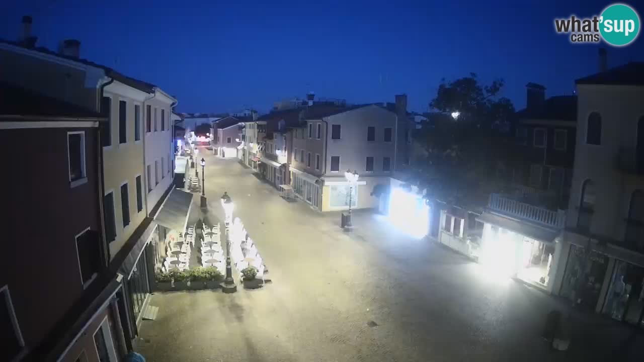 Caorle Stari grad web kamera – Caorle se često naziva malom Venecijom