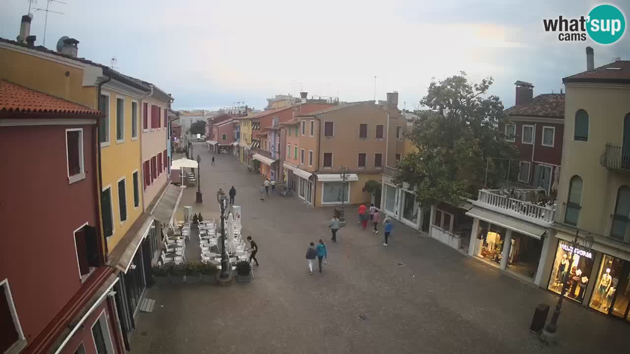 CAORLE vieille Ville webcam | Caorle souvent appelée la Petite Venise
