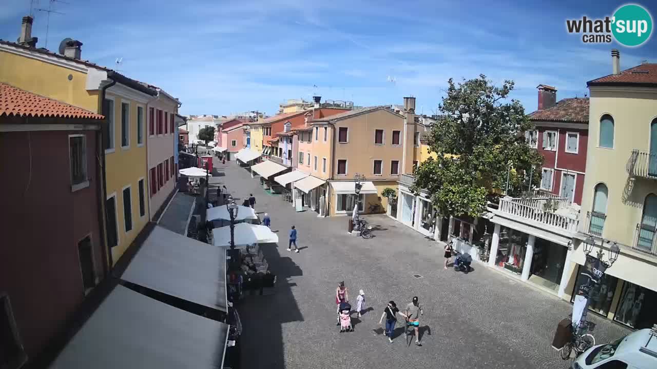 Caorle Stari grad web kamera – Caorle se često naziva malom Venecijom