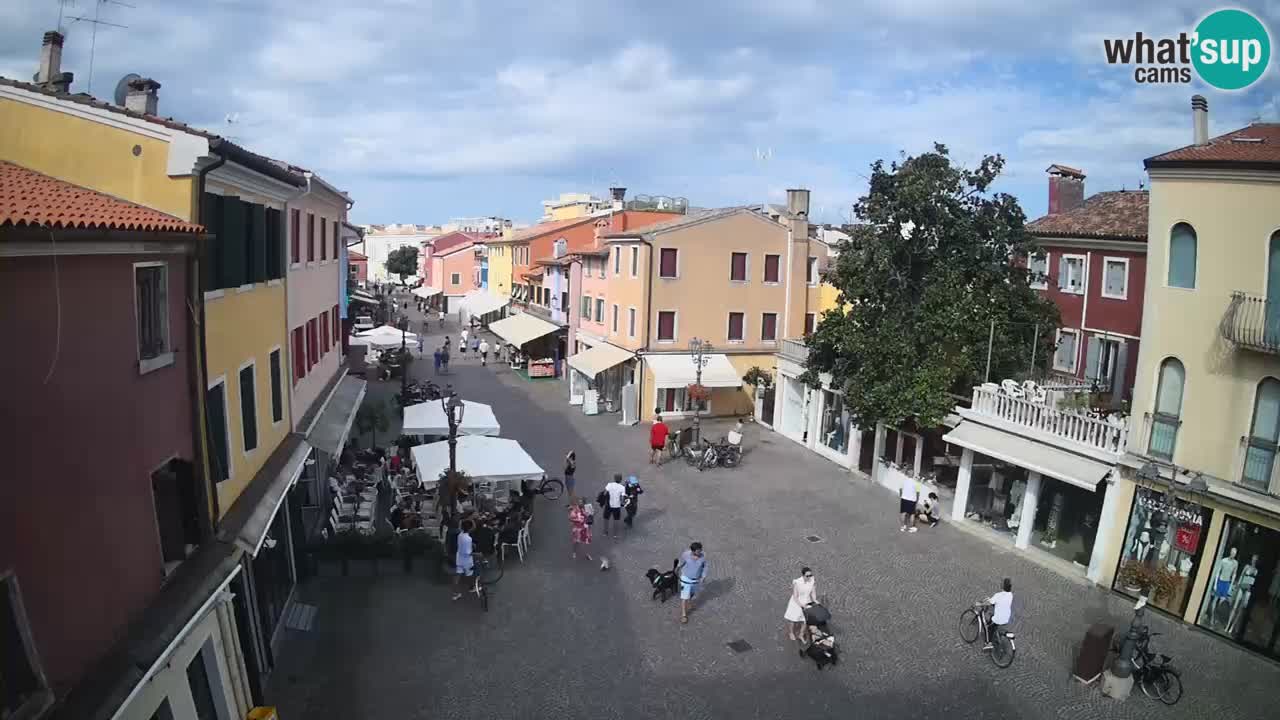 Caorle Stari grad web kamera – Caorle se često naziva malom Venecijom