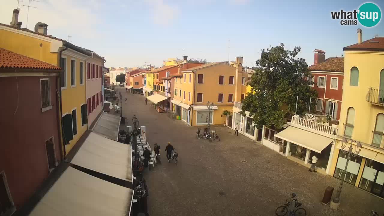 CAORLE vieille Ville webcam | Caorle souvent appelée la Petite Venise