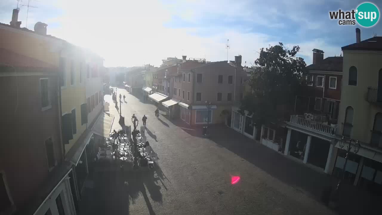 CAORLE vieille Ville webcam | Caorle souvent appelée la Petite Venise