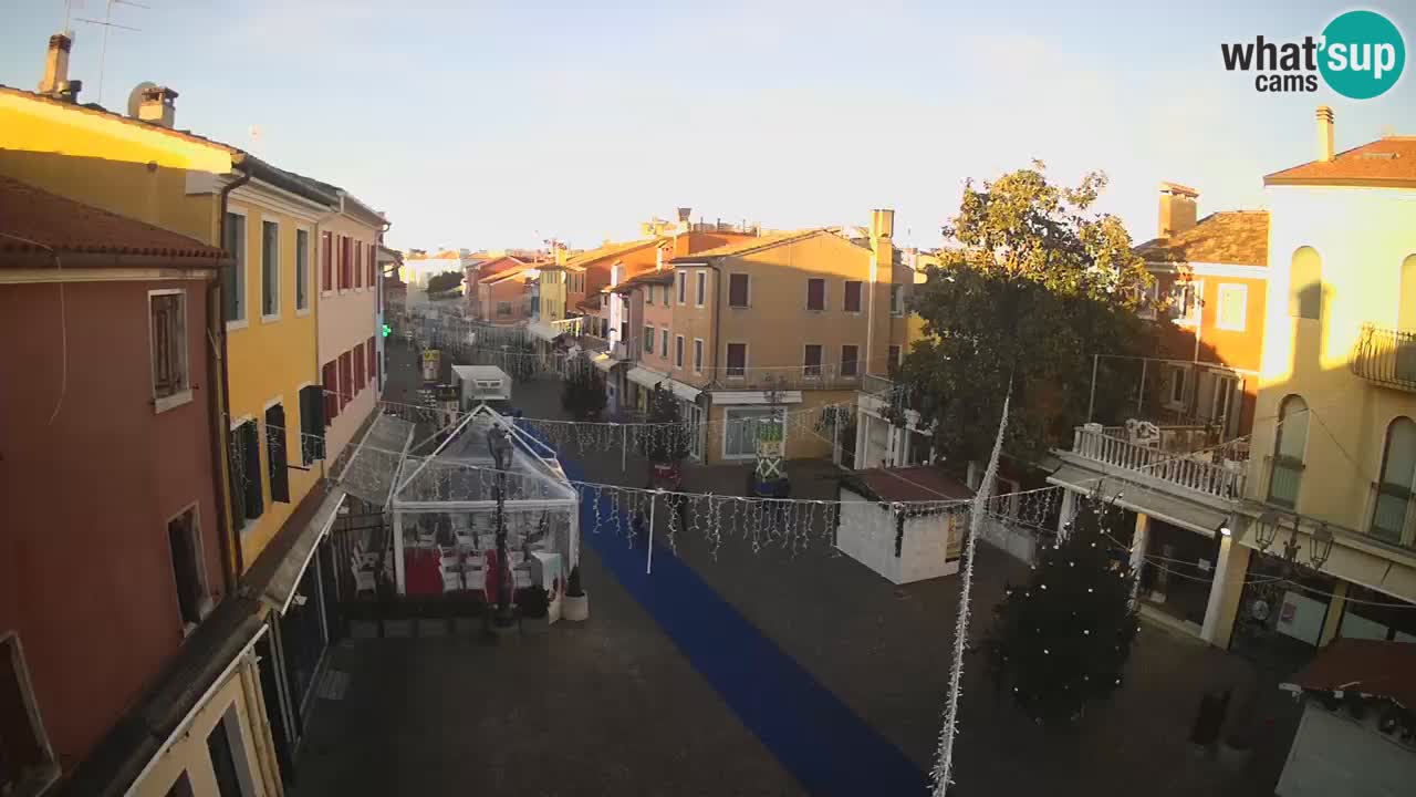 CAORLE vieille Ville webcam | Caorle souvent appelée la Petite Venise