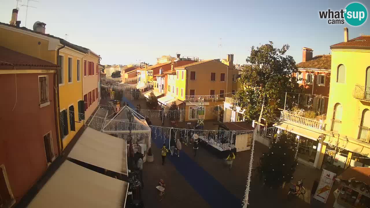 CAORLE vieille Ville webcam | Caorle souvent appelée la Petite Venise