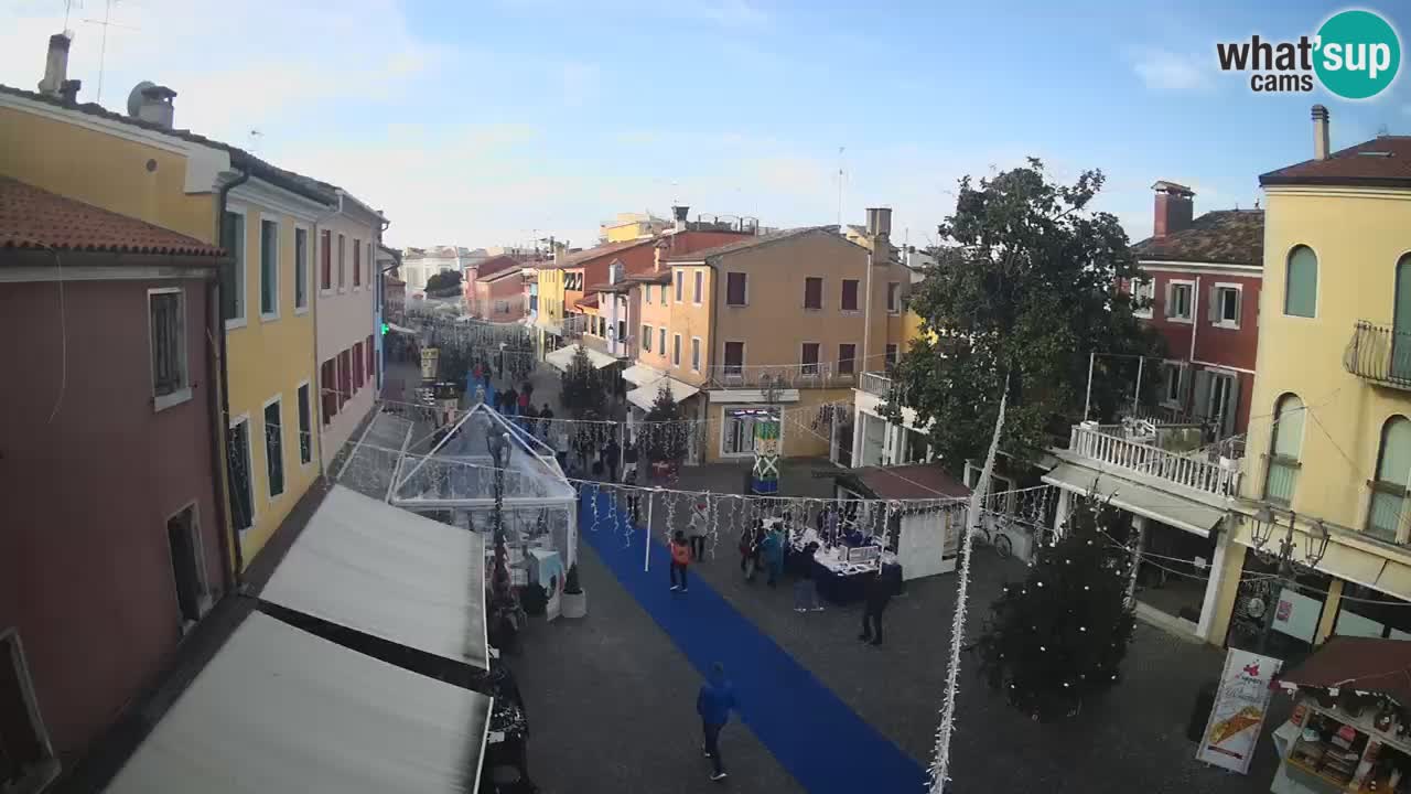 CAORLE vieille Ville webcam | Caorle souvent appelée la Petite Venise