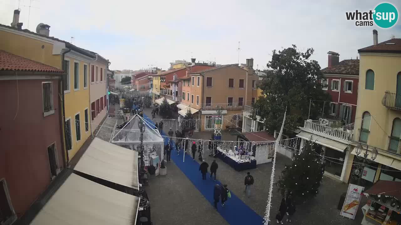 CAORLE vieille Ville webcam | Caorle souvent appelée la Petite Venise