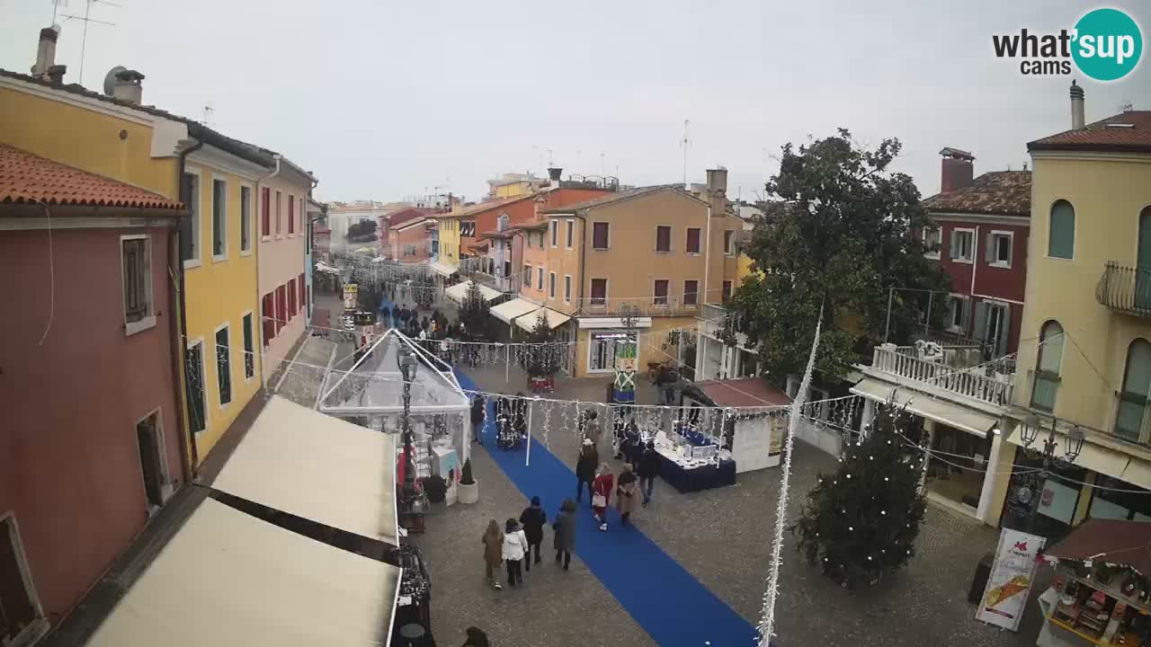 CAORLE vieille Ville webcam | Caorle souvent appelée la Petite Venise