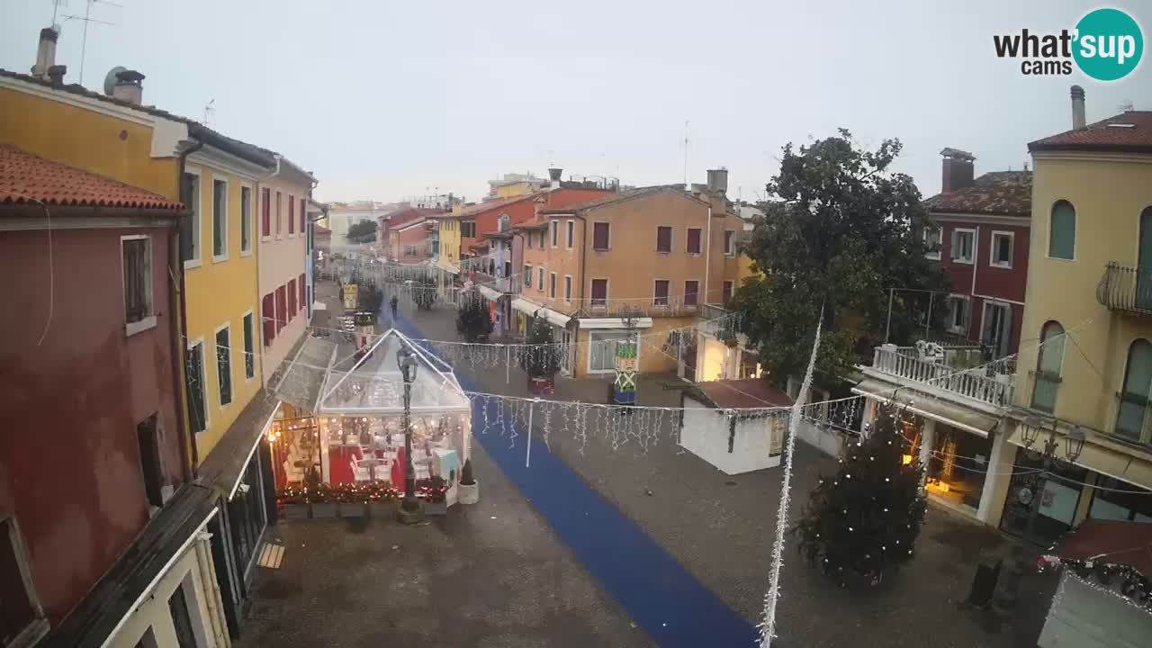 CAORLE vieille Ville webcam | Caorle souvent appelée la Petite Venise