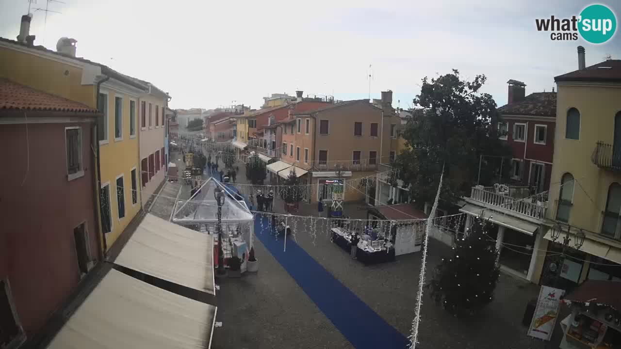 CAORLE vieille Ville webcam | Caorle souvent appelée la Petite Venise