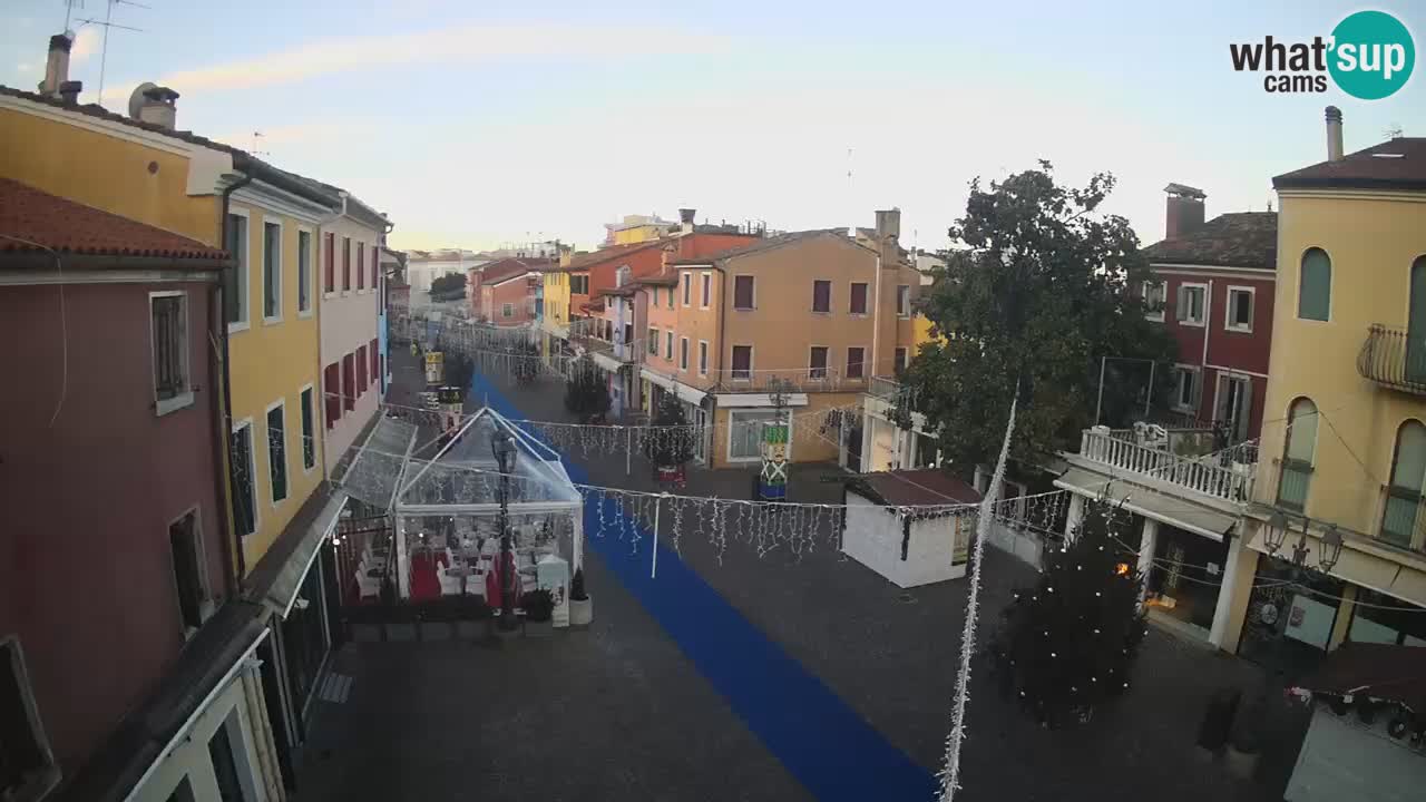 CAORLE vieille Ville webcam | Caorle souvent appelée la Petite Venise