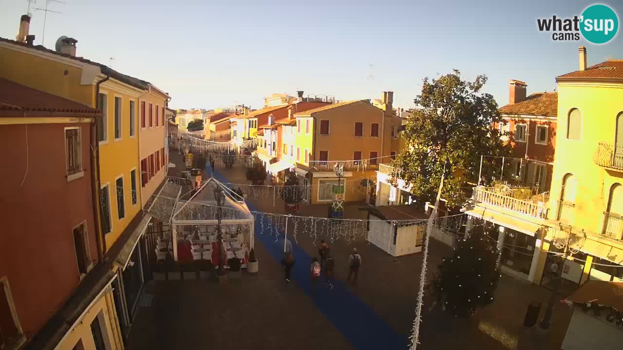 CAORLE vieille Ville webcam | Caorle souvent appelée la Petite Venise