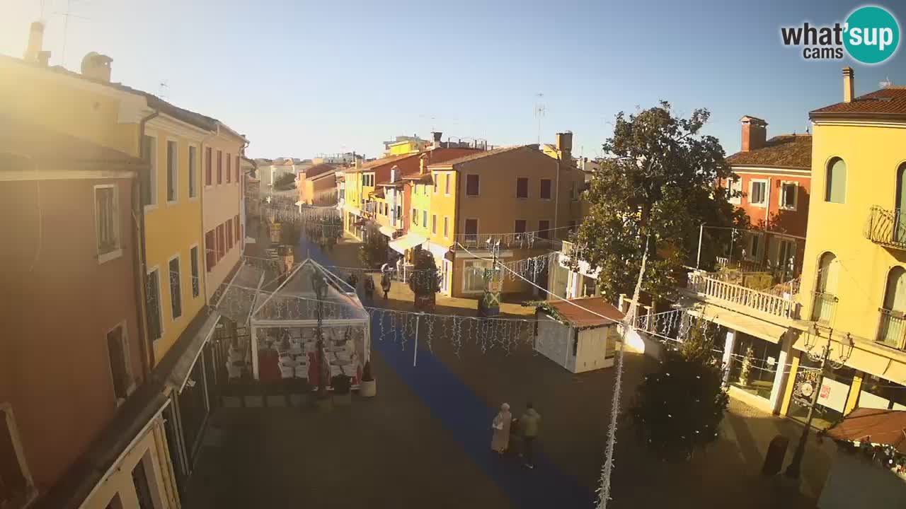 CAORLE vieille Ville webcam | Caorle souvent appelée la Petite Venise