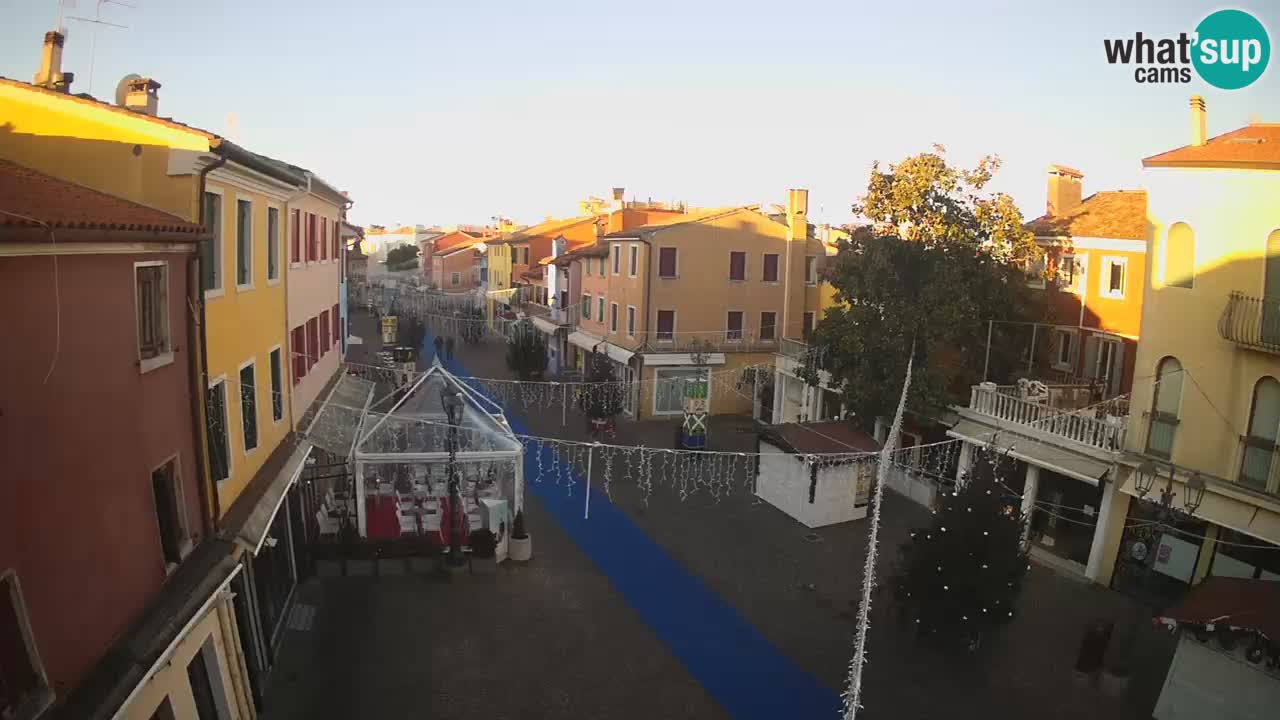 CAORLE vieille Ville webcam | Caorle souvent appelée la Petite Venise