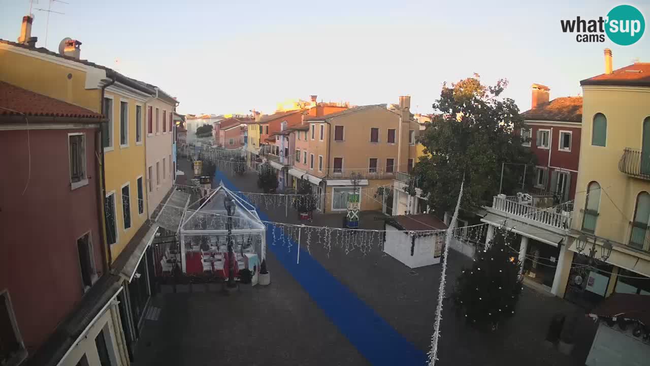 CAORLE vieille Ville webcam | Caorle souvent appelée la Petite Venise