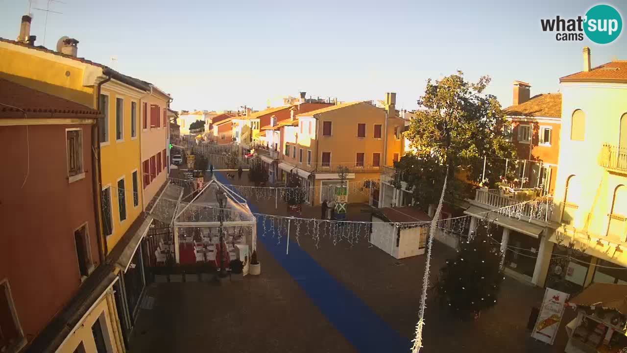 CAORLE vieille Ville webcam | Caorle souvent appelée la Petite Venise