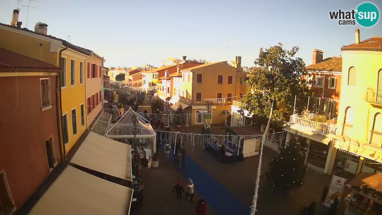 CAORLE vieille Ville webcam | Caorle souvent appelée la Petite Venise