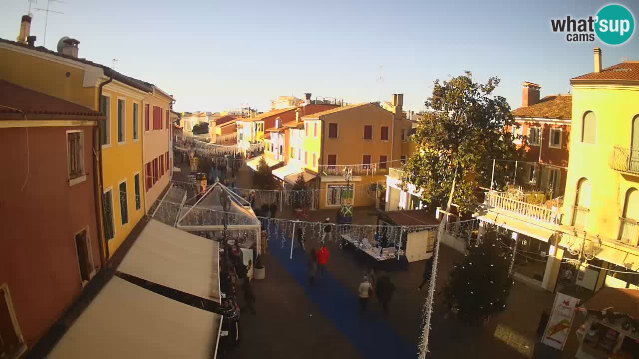 CAORLE vieille Ville webcam | Caorle souvent appelée la Petite Venise