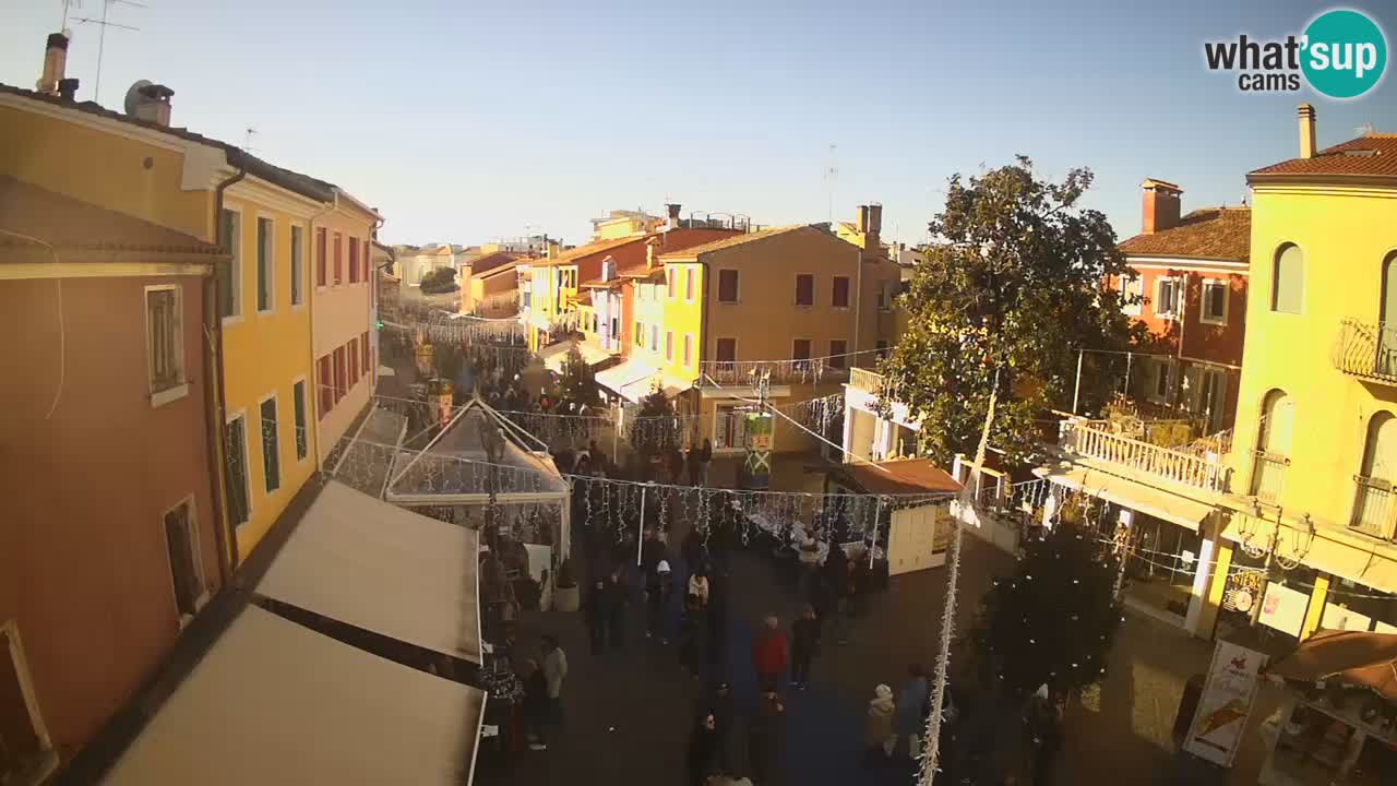 CAORLE vieille Ville webcam | Caorle souvent appelée la Petite Venise