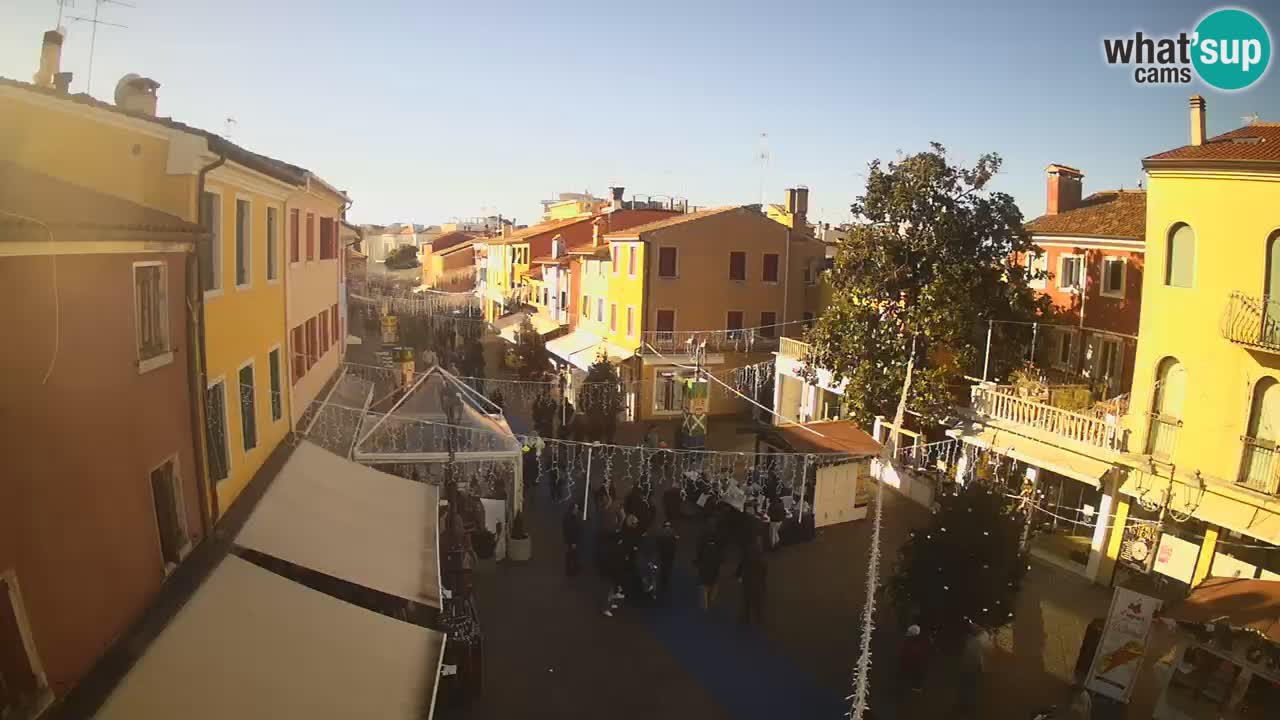 CAORLE vieille Ville webcam | Caorle souvent appelée la Petite Venise