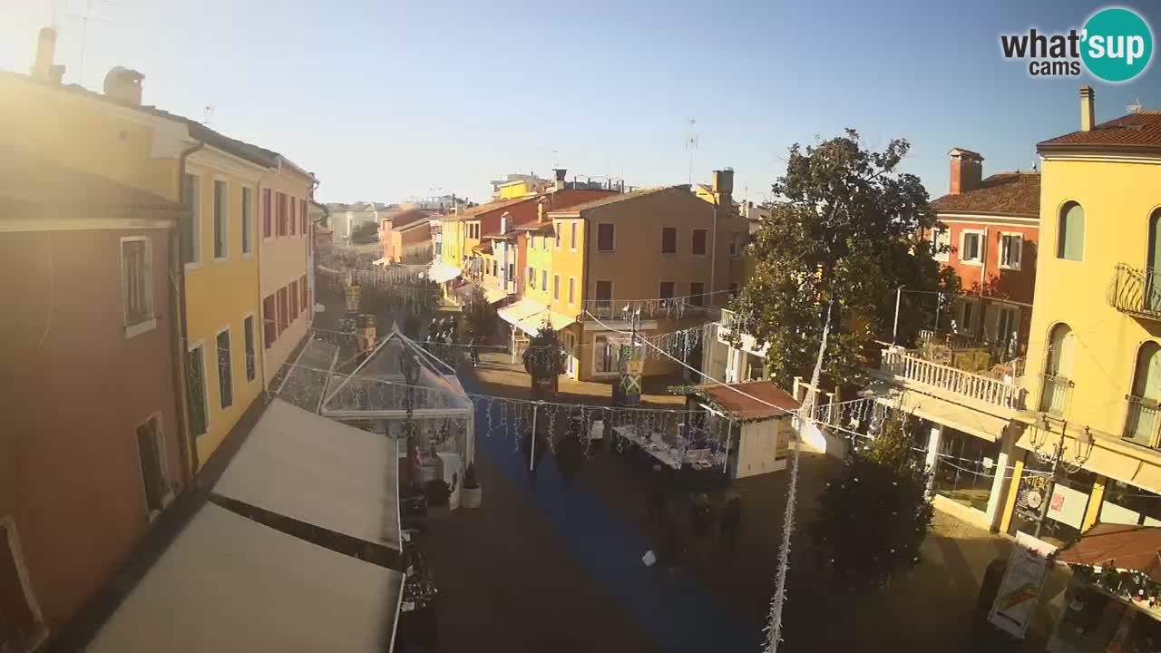 CAORLE vieille Ville webcam | Caorle souvent appelée la Petite Venise