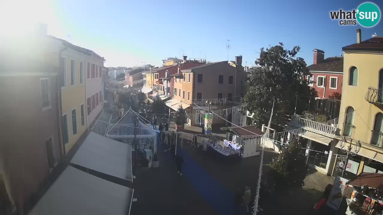 CAORLE vieille Ville webcam | Caorle souvent appelée la Petite Venise