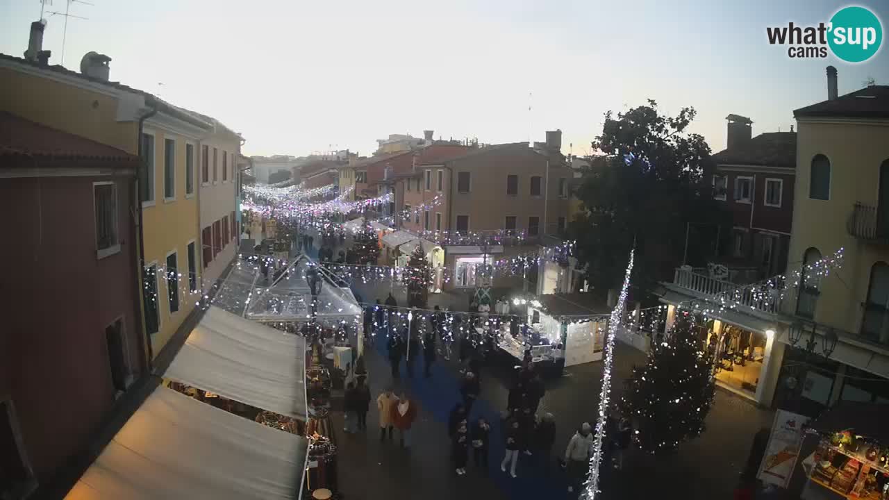 CAORLE vieille Ville webcam | Caorle souvent appelée la Petite Venise