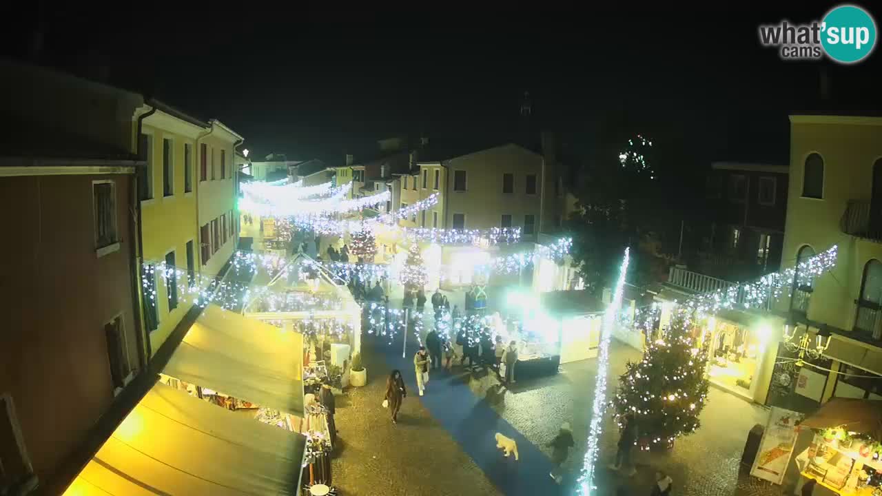 CAORLE vieille Ville webcam | Caorle souvent appelée la Petite Venise