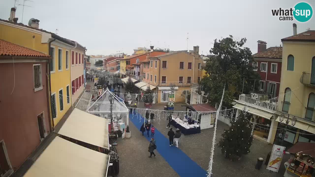 CAORLE vieille Ville webcam | Caorle souvent appelée la Petite Venise