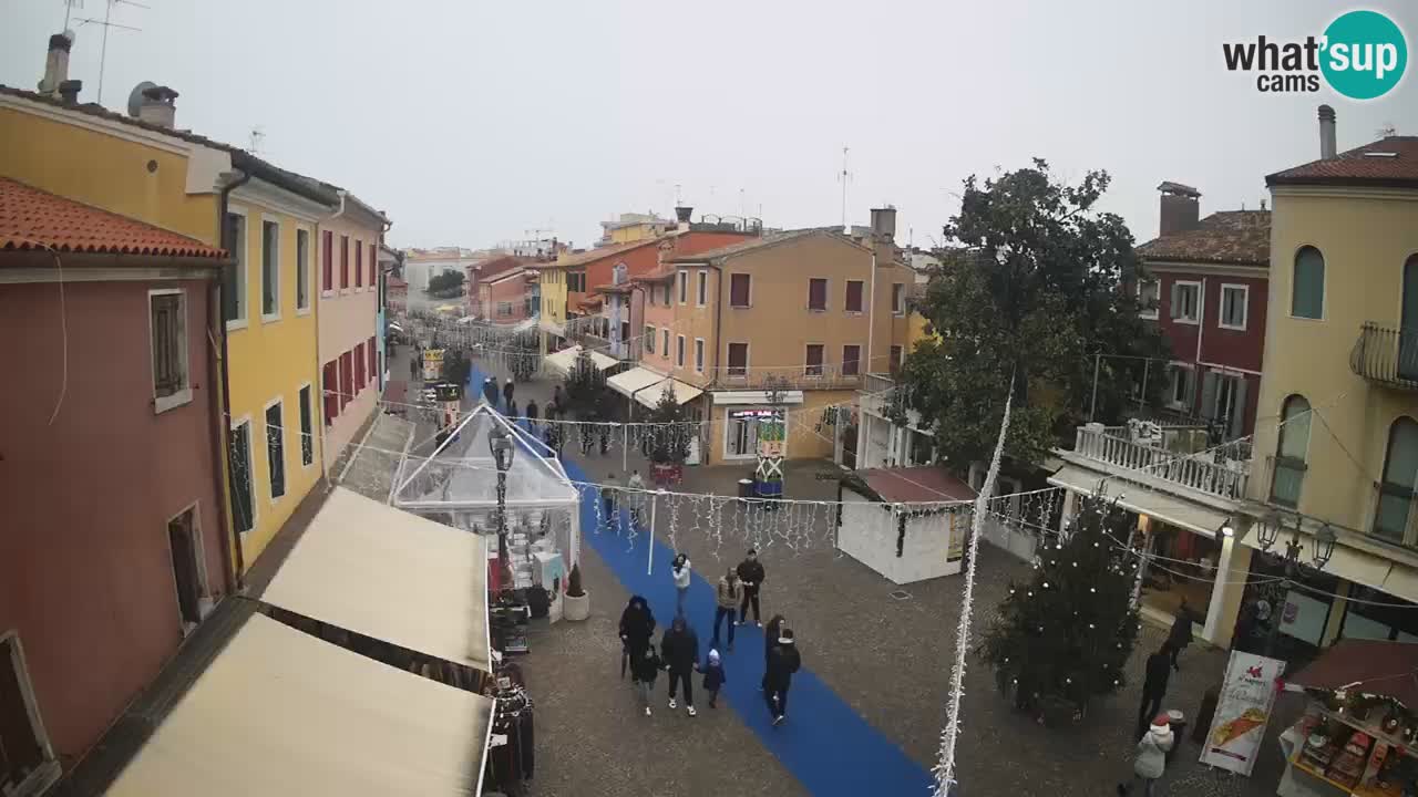 CAORLE vieille Ville webcam | Caorle souvent appelée la Petite Venise