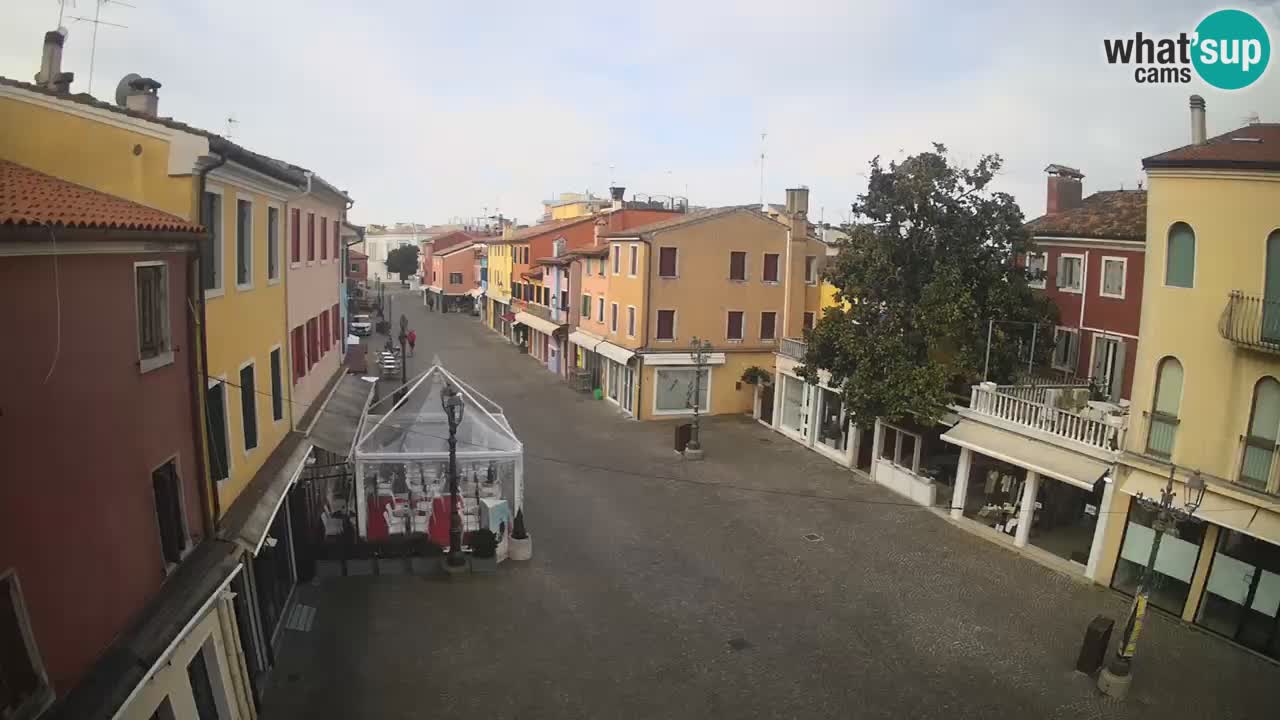 CAORLE vieille Ville webcam | Caorle souvent appelée la Petite Venise