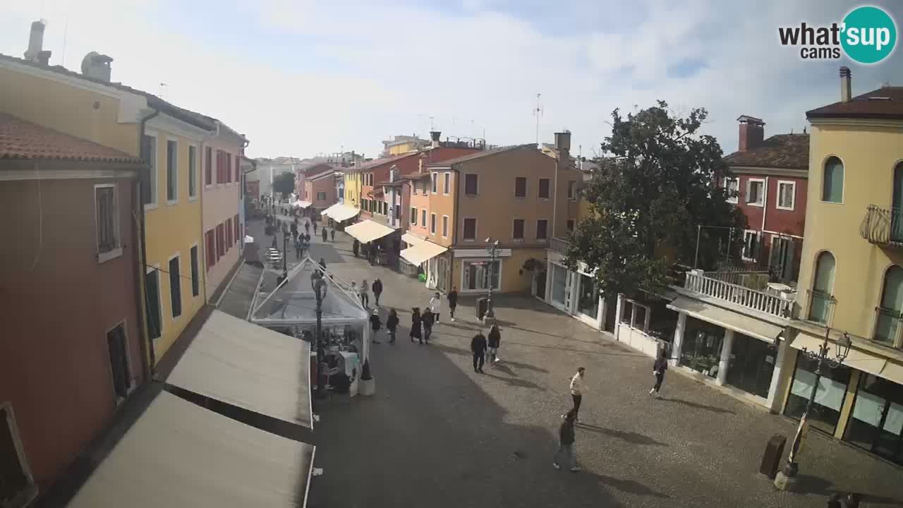 CAORLE vieille Ville webcam | Caorle souvent appelée la Petite Venise