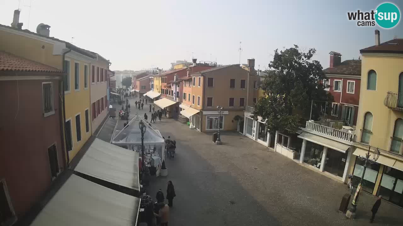 CAORLE vieille Ville webcam | Caorle souvent appelée la Petite Venise