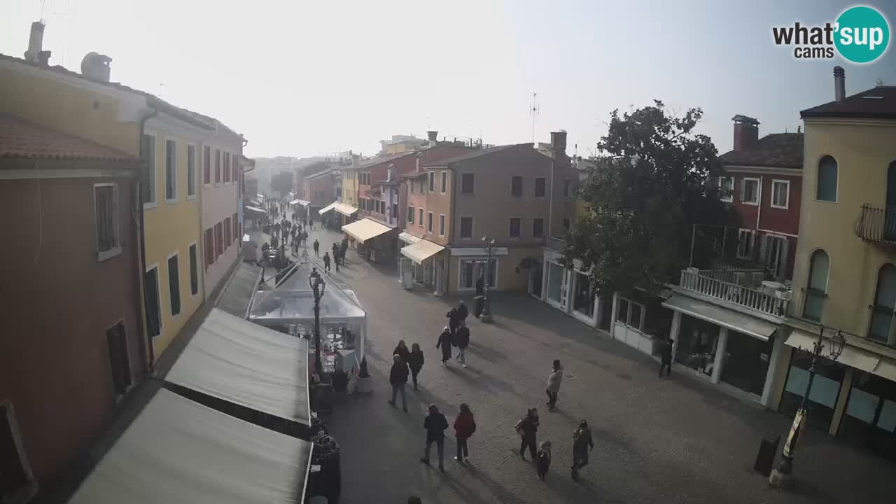 CAORLE vieille Ville webcam | Caorle souvent appelée la Petite Venise