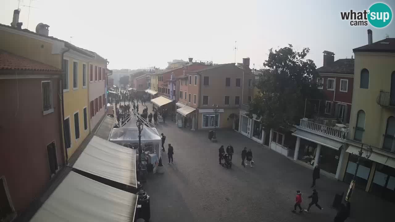 CAORLE vieille Ville webcam | Caorle souvent appelée la Petite Venise