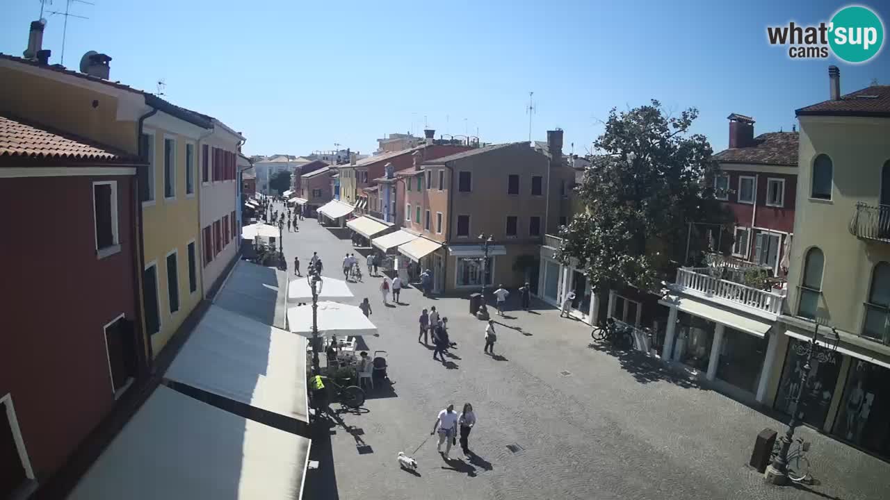CAORLE vieille Ville webcam | Caorle souvent appelée la Petite Venise