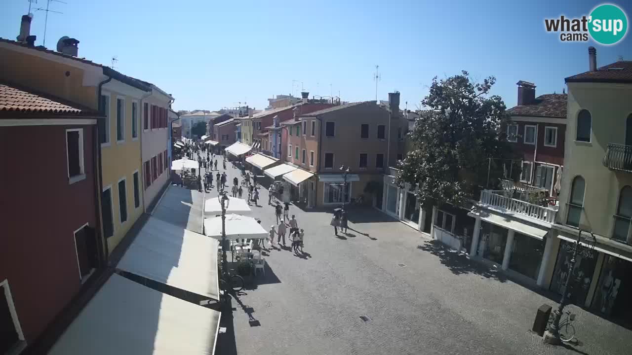 Caorle Stari grad web kamera – Caorle se često naziva malom Venecijom