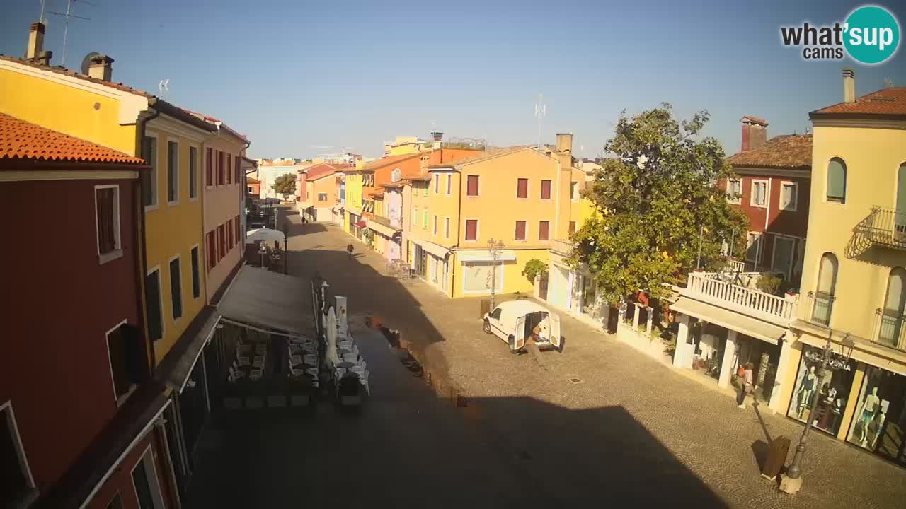 CAORLE vieille Ville webcam | Caorle souvent appelée la Petite Venise