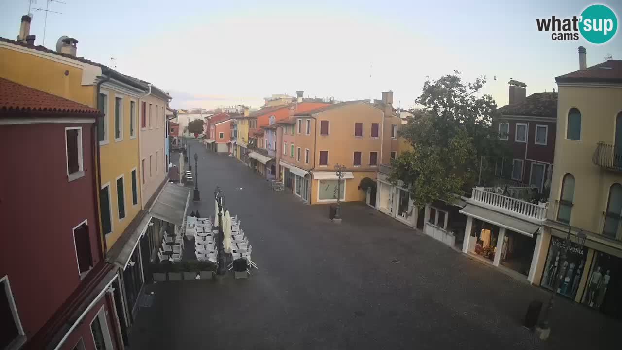 Caorle Stari grad web kamera – Caorle se često naziva malom Venecijom