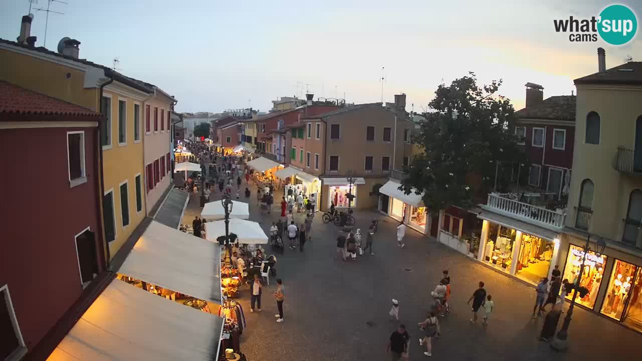 CAORLE vieille Ville webcam | Caorle souvent appelée la Petite Venise