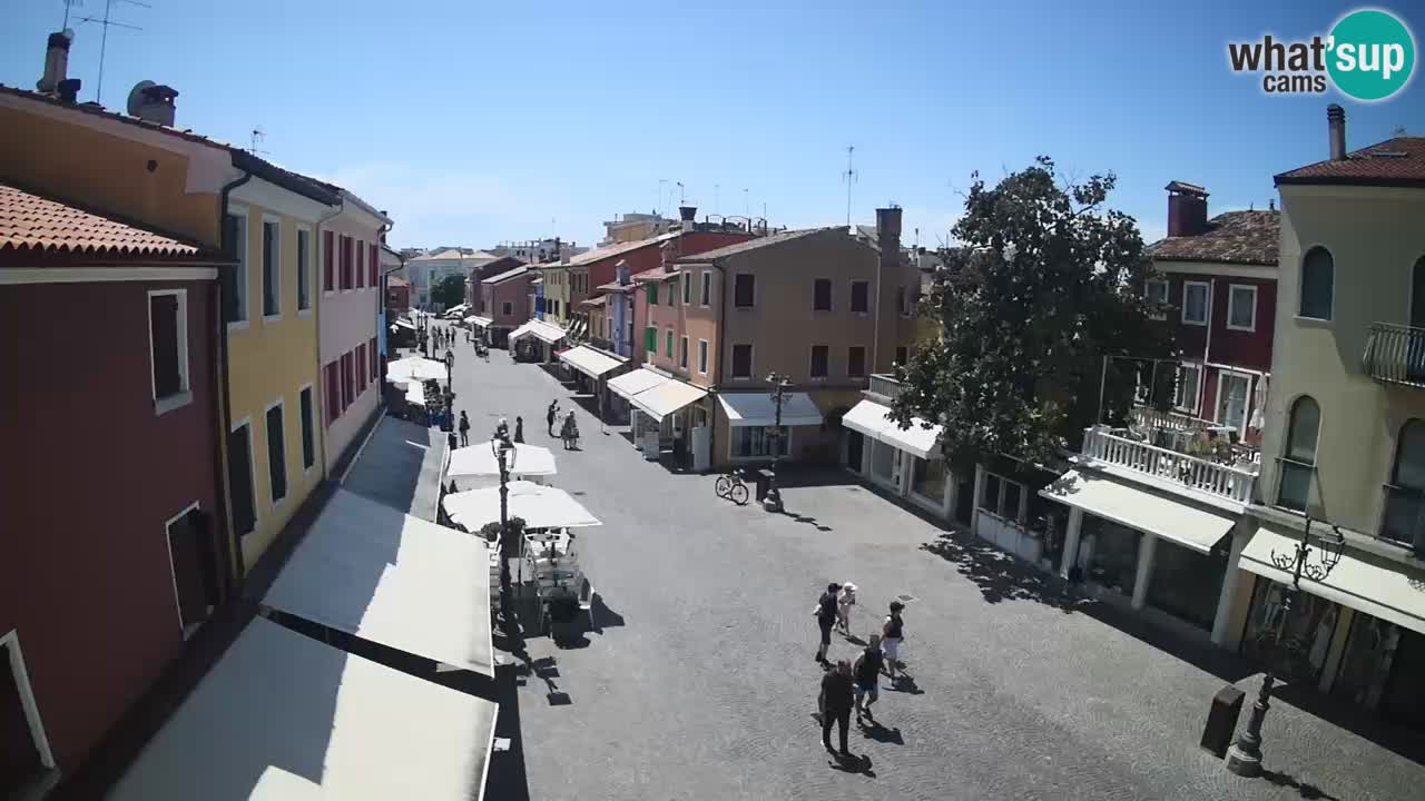 Caorle Stari grad web kamera – Caorle se često naziva malom Venecijom