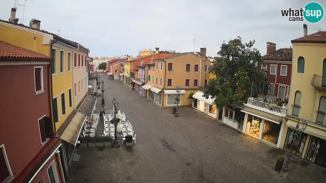 Caorle Stari grad web kamera – Caorle se često naziva malom Venecijom