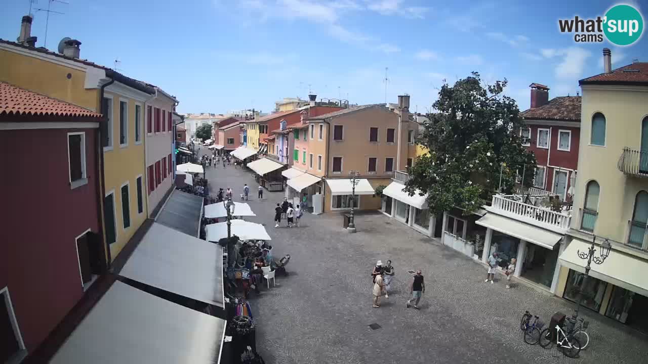 Caorle Stari grad web kamera – Caorle se često naziva malom Venecijom