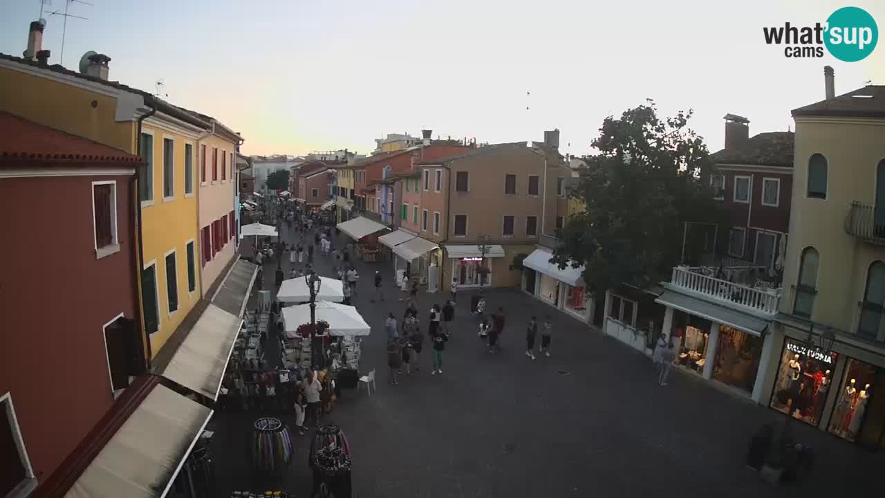 CAORLE vieille Ville webcam | Caorle souvent appelée la Petite Venise